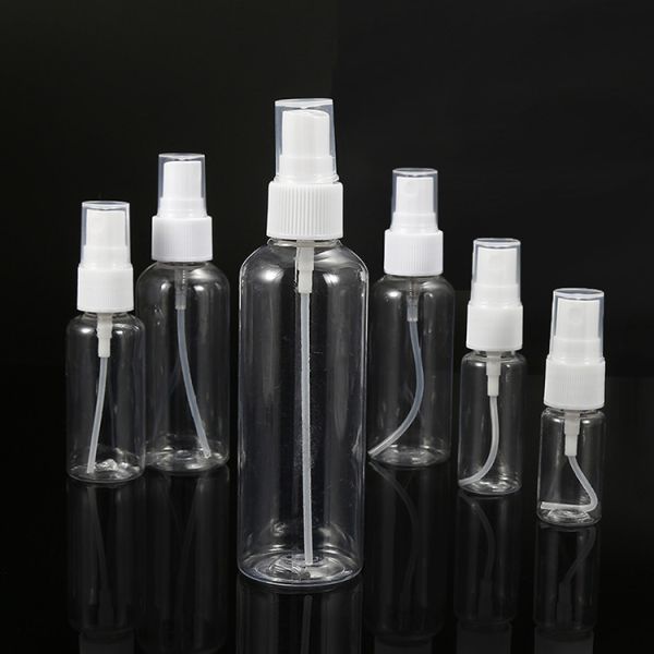 Quality Hard Plastic Body Mist Spray Bottle With Transparent PET Bottle for sale