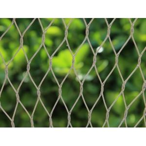 Buy cheap Stainless Steel Wire rope aviary mesh from wholesalers