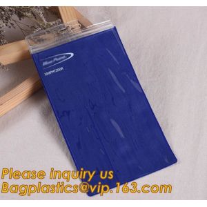 Bagease Waterproof Document Bag,Shining Stars Transparent PVC File Folder