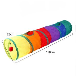 Expandable Cat Tunnel Durable Toys Interactive Tube For Cat