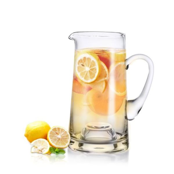Quality High quality 1.3L Water Drinking Bottle Glass Transparent Water Jug Pitcher for sale