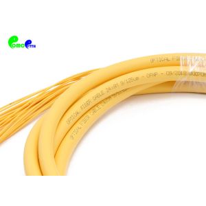 Buy cheap 24 Cores Pre-terminated patch cable LC / UPC- LC / UPC SM G657A1 9 / 125 with Fanout 2.0mm tail from wholesalers
