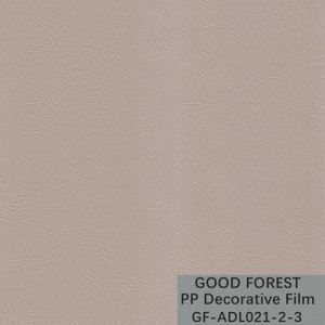 Buy cheap Decorative Black Polypropylene Film Degradable Naural Dermatoglyph from wholesalers