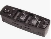 Electric Power Window Control Switch Left Mercedes Benz 1698206610-9116