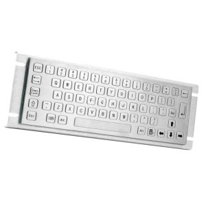 Buy cheap 0.45mm Flat Key Portable Mechanical Keyboard , Rear Panel Mount Keyboard from wholesalers