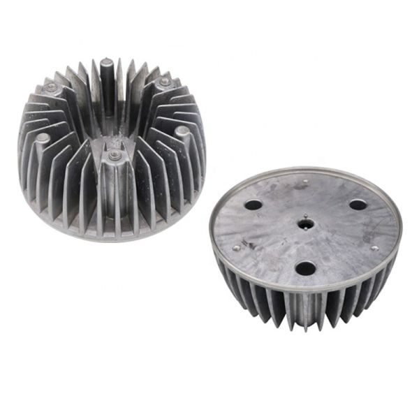 Buy cheap Round Extruded Aluminum Heatsink Outside Elements Economical from wholesalers