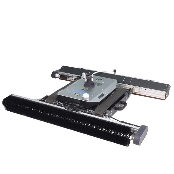 Solar Panel Cleaning Robot with Physical Cleaning Principle and Wireless Remote