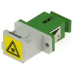 Buy cheap FTTH FTTB SM MM SC To SC Simplex Adapter Flangeless FTTX Network With Shutter from wholesalers