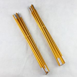 Buy cheap Retractable Folding Tent Poles Brushed Aluminum Alloy 6061/7075 from wholesalers