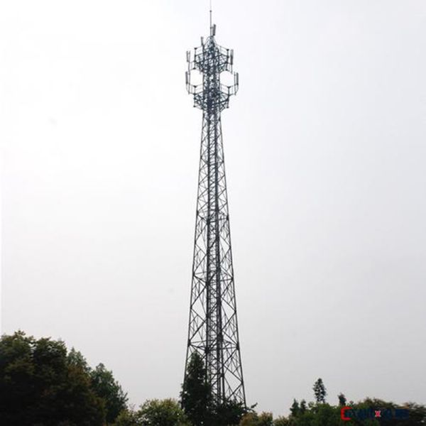 Quality Q235 Gsm Self Supporting Antenna Mast With Iso Certificate for sale