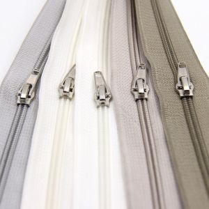 5 Zipper Long Chain Customized with Logo Zip Binder for Pillow Tent Bags Nylon