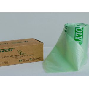 Eco Friendly PBAT Biodegradable Plastic Packaging Customized Printed 100%