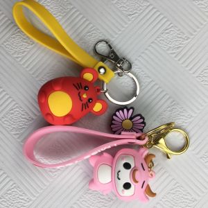 Lightweight Soft PVC Anime Figures Custom 3d Charms Embossing Printing