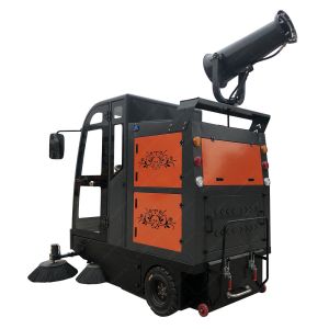Buy cheap Road Cleaning Electric Vacuum Sweeper Machine Truck With Brush product