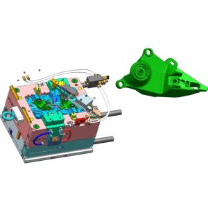 Cold Runner Engine Auto Parts Mold With PC + ABS / PP + 20% GF Part Material