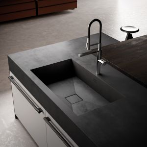 Buy cheap Customized Stylish Kitchen Cabinet Modern Glass Winecase With Bar Table from wholesalers