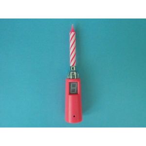 Buy cheap Funny Pink Spiral Core Single Singing Birthday Candle No Wax Dripping Eco Friendly product