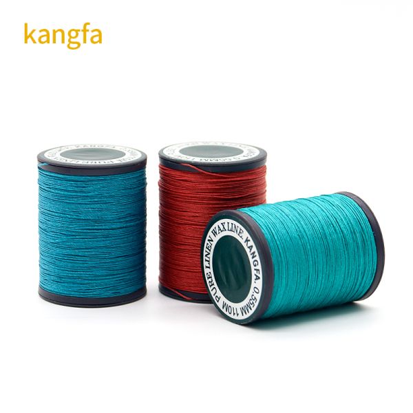 0.55mm 35g High Tenacity Leather Sewing Thread 70m Linen Waxed Thread in 40 Colors