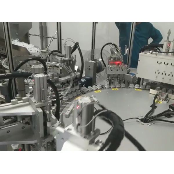 Servo-driven Eurocap automated assembly machine, stable and efficient operation,