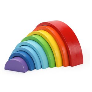 Buy cheap Hard Wearing Wooden Educational Toys Rainbow Arch Bridge Building Blocks from wholesalers