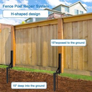 Buy cheap Fencing Repair Kit Heavy Duty Iron Ground Spike for Tilted Fence Posts Durable Design from wholesalers