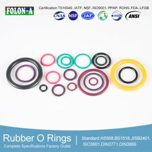 Performance FKM O Rings Black/Green/Brown Oil Resistant Seals with 14 MPa