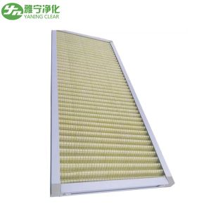 Buy cheap Metal Washable Air Filter Corrugated Aluminum Mesh Air Filter from wholesalers