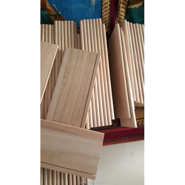 Chinese Design Style Paulownia Drawer Boards Wood Panels for Furniture Production