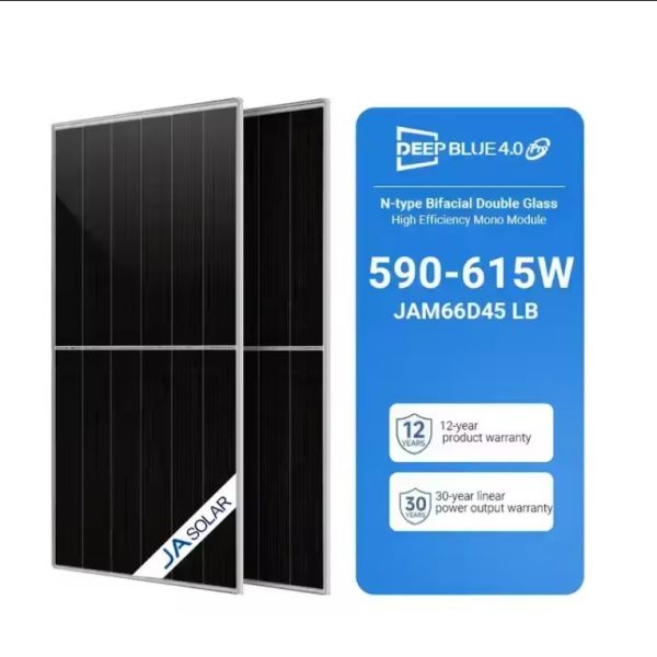 Quality N type Dual Glass Solar Panel 600W 605W 610W 615W 590W 595W Mono Topcon Solar PV Modules for sale