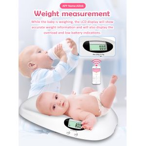 Buy cheap Full ABS Plastic 44LB Bluetooth Baby Weight Scales from wholesalers