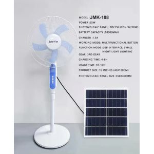 Buy cheap Outdoor All-Rounder,Solar/USB-C Dual Charging ,Four-Speed Camping Fan Light (with Emergency Power Supply) from wholesalers