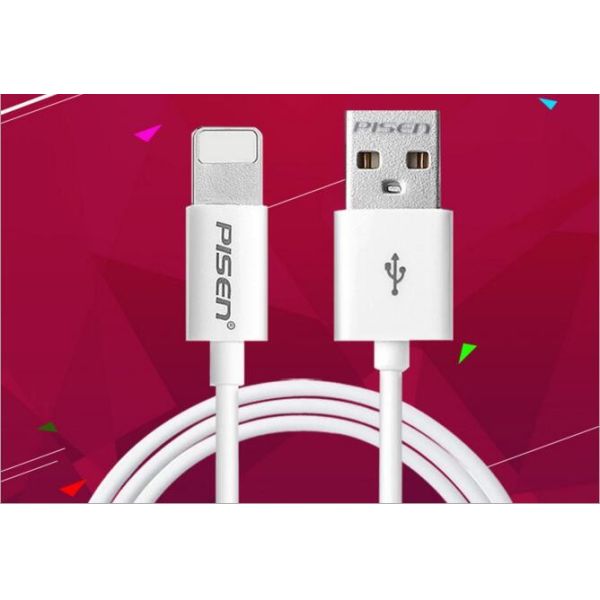Quality original Pisen USB cable for Iphone X/8(plus)/7(plus)/6S(plus)/6(plus)/5S/5C/5/Ipad air, Pisen rapid USB cable for IOS for sale