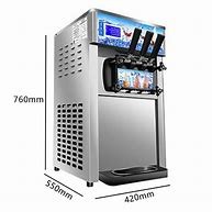 Stainless Steel Soft Serve Ice Cream Machine Commercial Table Top Three Flavors