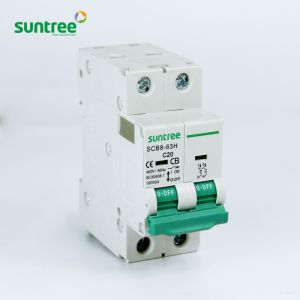 Buy cheap SCB8-63H Tender 1Pole 10kA MCB Circuit Breakers from wholesalers