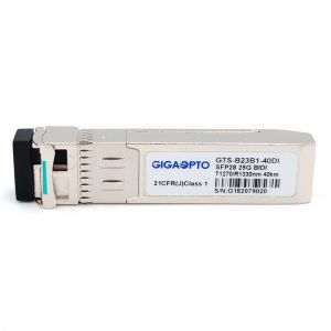 Dual CDR SFP28 Optical Transceiver 1270nm TX 1310nm RX 40km SFP28 25G BX 40 I
