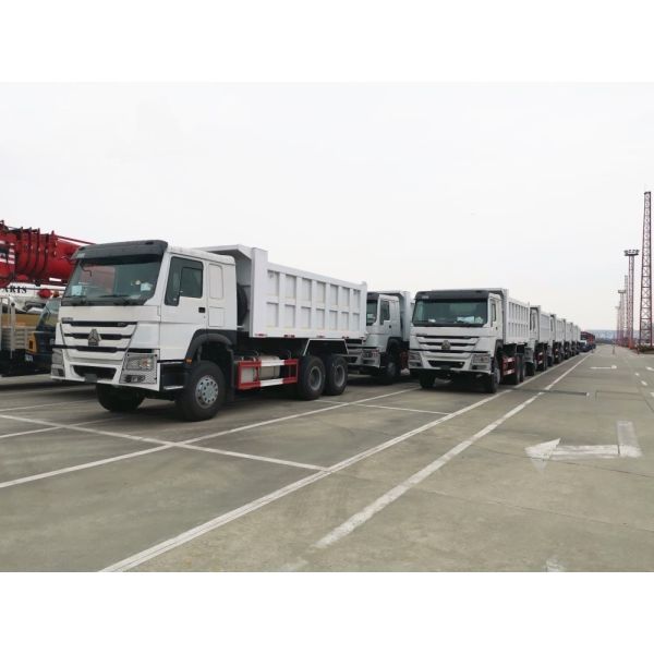 Quality ZZ3257N3647A Heavy Duty Ten Wheeler Dump Truck With HW19710 Transmission for sale