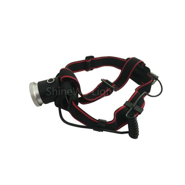 Quality 554 Lumen Rechargeable Focusing Headlamp 1m Impact Resistant Waterproof IP64 for sale