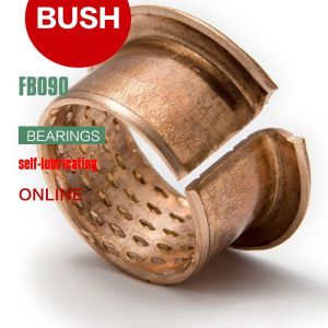 Wrapped Bronze Bearings Cusn8p Collar Diamond Lubrication Indents