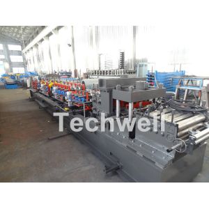 Buy cheap Carbon Steel CZ Channel Roll Forming Machine For Thickness 1.5-3.0mm With PLC Touch Screen Control from wholesalers