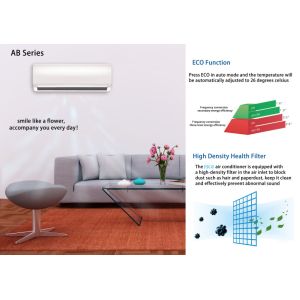 Buy cheap Inverter Split Wall Hanging Air Conditioner ECO Function from wholesalers