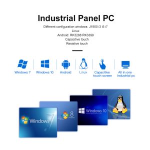 12.1 Inch Industrial Touch Screen PC with J1900 I3 I5 I7 CPU
