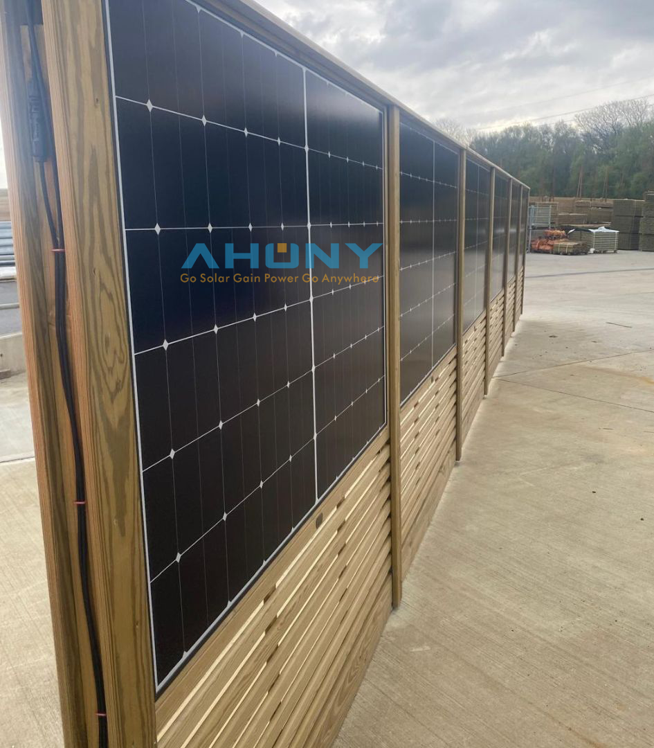 Buy cheap Vertical Bifacial Solar Fencing System Power Plant Solar PV Module for Home Agriculture Swimming Pool from wholesalers