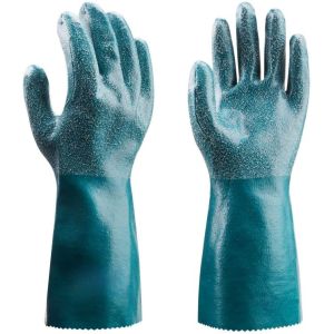 Buy cheap 10 XL Nitrile Chemical Resistant Gloves For Chemical Handling Oil Processing product