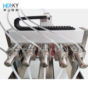 Desktop High Speed 5ml Skin Essential Liquid Filling Machine With Double Lane