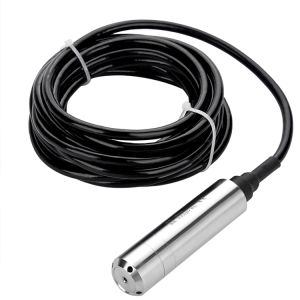 Submersible Level Sensor 4-20mA Throw-In Type Liquid Level Sensor 24V DC Input