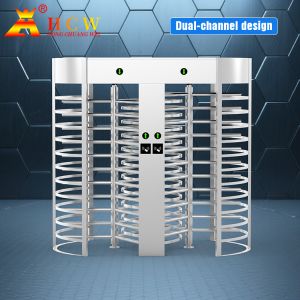 Buy cheap Automatic Systems SS316 Full Body Turnstile Single Access 600mm Fence Length from wholesalers