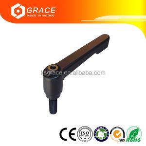 Die Cast Zinc Handle Adjustable Clamping Lever with Stud