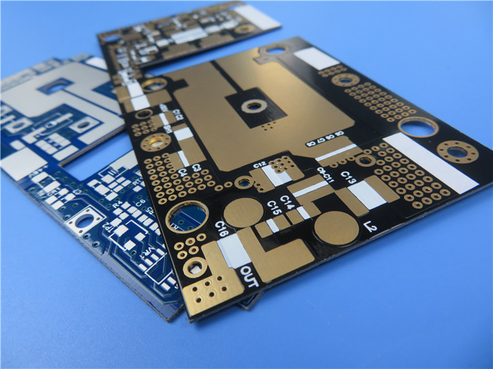 Buy cheap RF-60TC PTFE Based 60mil Coating RF Circuit Board Hasl Surface Finish from wholesalers