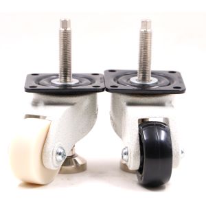 Buy cheap Light Duty 800kg 76mm Universal Caster Wheels With Leveling Foot from wholesalers