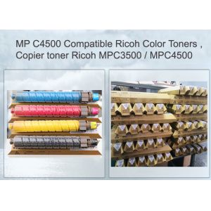 Buy cheap MPC4500 Copier Ricoh Toner Cartridge For Aficio MPC3500 4 Sets from wholesalers